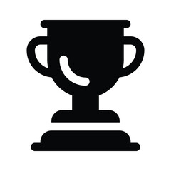 Take a look at this creative icon of sports trophy, easy to use vector
