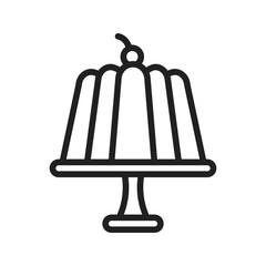 Jelly Icon vector image. Suitable for mobile apps, web apps and print media