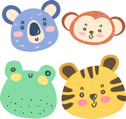 animals element design for templates.