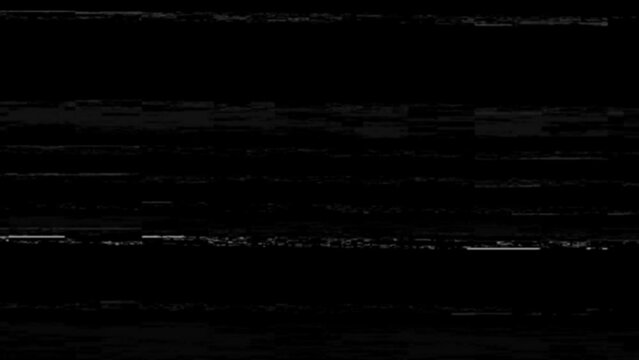 effects of malfunction and noise of the TV or computer. loop  background of glitches , defects ,interference of video signal