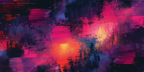 glitch textiles pattern