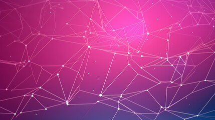 Fototapeta premium Modern scientific background with hexagons lines vector image