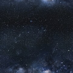 Fototapeta premium Panoramic view of a twinkling starry night sky, showcasing the vastness and beauty of the cosmos, perfect for space-themed projects