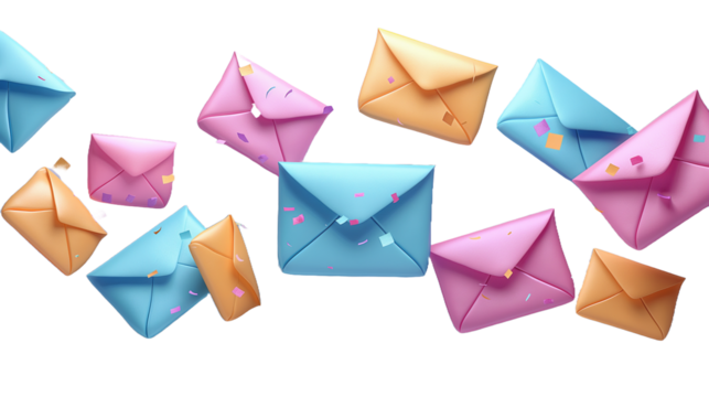 3D Envelope, 3d mail. icon. Email notification. 3d realistic vector, Envelope Message 3d Icon