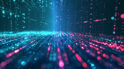 Fototapeta premium Abstract digital chart background, stock business graph, statistics and diagram.