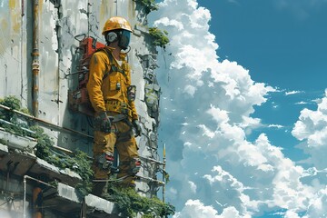 In a whimsical realm where the boundaries of reality melted away, the masterful tradesperson breathed life into the renovation.