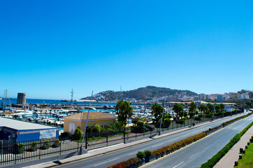 view of the city of Ceuta