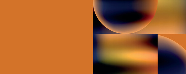 Neon colorful geometric shapes. Vector Illustration For Wallpaper, Banner, Background, Card, Book Illustration, landing page