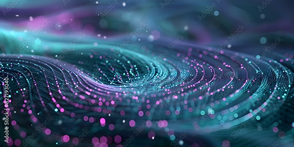 Poster illustrating seo optimization as a distinct digital fingerprint for personalization and targeting. c
