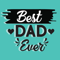 Happy Fathers Day typography banner. Father's day sale promotion calligraphy poster. Vector illustration