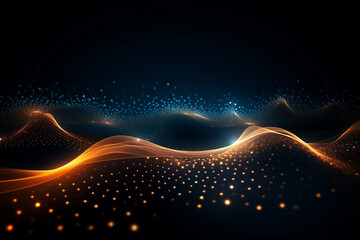 Abstract technology mesh digital line electronic network data innovation concept background.