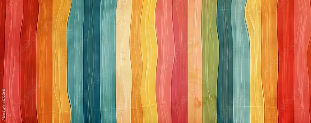 Poster playful stripes fun and dynamic striped patterns in various colors
