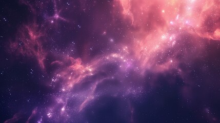 Fototapeta premium A stunning space-inspired wallpaper featuring a mesmerizing color gradient, perfect as a background for online meetings, video calls, or virtual events, adding a touch of cosmic elegance.