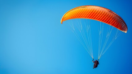 Obraz premium paragliding in the sky