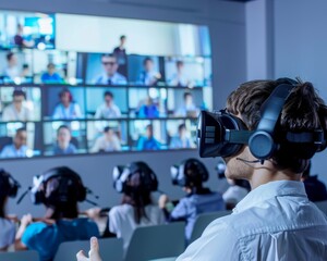 Virtual Classrooms  AI facilitating remote learning and virtual classroom experiences