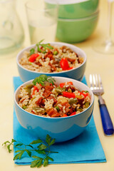 Rice with cochayuyo seaweed.