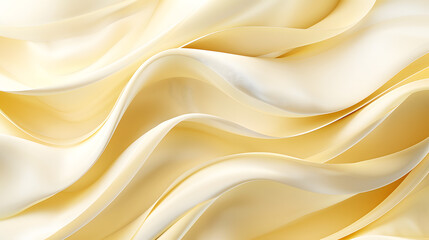 Obraz premium Organic light yellow lines gracefully curving and intersecting, creating a sense of depth and texture for a refined wallpaper background