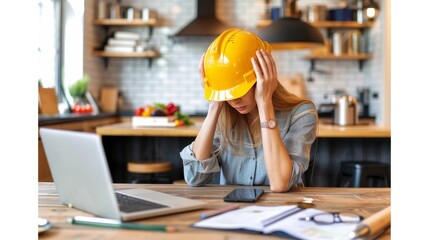 Construction engineers stress over project failure and managing challenges in construction work