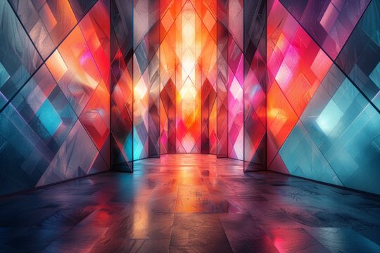 abstract background in colors and patterns for Defqon.1 (Netherlands) 
