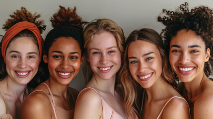 Fototapeta premium portrait of a group of people