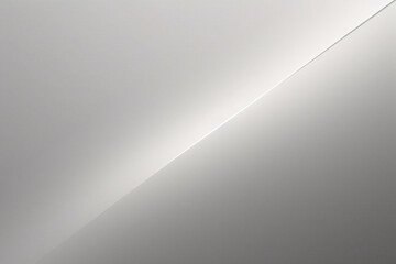 光沢のある銀色の無地の背景。滑らかなメタリックな水色のテクスチャー。フレアと色合いの抽象的なイラスト。