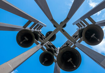 Potsdamer Gölockenspiel, Glocke gis-7. Gebot, Potsdam, Brandenburg, Deutschland