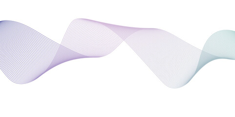 Abstract blend wave lines and technology background. Background lines wave abstract stripe design. White background, mesh abstract, vector gradient line soft blend.	