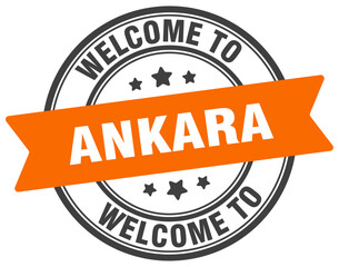 Welcome to Ankara stamp. Ankara round sign