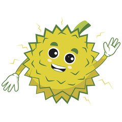durian cartoon character