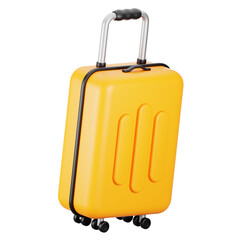 3d rendering traveling icon. 3d hobbies icon concept