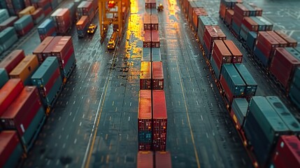 distribution warehouse global logistics network app intelligent innovation technology in shipping and import export transportation enables smart delivery to customers all the world