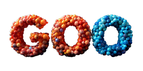 speech of Go isolated on transparent background 