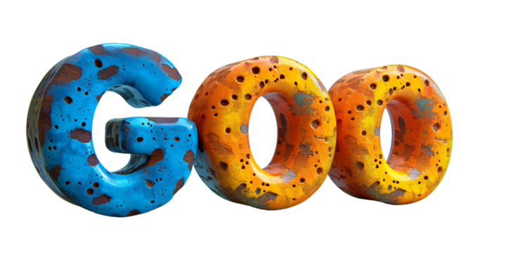 speech of Go isolated on transparent background 