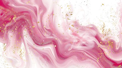 Fototapeta premium solid white background with pink color swirls