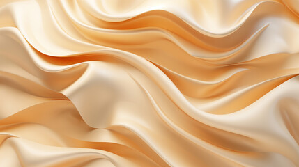 Fototapeta premium Abstract background beige gold cream waves