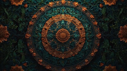 mandala design ai generated