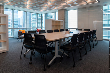 Business meeting room or Board room interiors.	