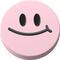 3d emoticons. Smile, positive emotions, emoji. Mood and facial expression. Delight, love, surprise, admiration, joy and laughter. Vector illustration