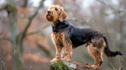 The Otterhound is a breed known for its hunting skills and distinctive appearance.