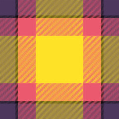 Texture plaid vector of textile check tartan with a seamless fabric background pattern.
