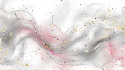 solid white background with color swirl