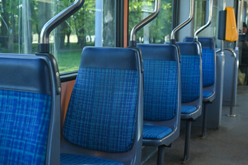 empty seats on the bus