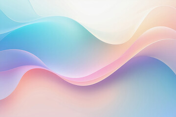 Abstract pastel colors wave background. Wave banner. Abstract background in soft pastel colors