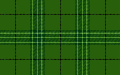 Green  Seamless Tartan Plaid Pattern for fabric, textiles, prints and backgrounds