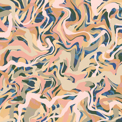 Abstract multicolor layered marbled texture Gentle calm natural pastel colors of autumn nature