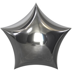 3d chrome Retro futuristic y2k elements