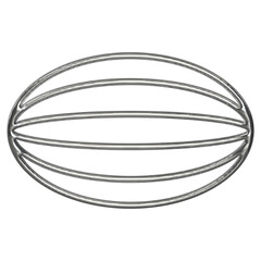 3d chrome Retro futuristic y2k elements