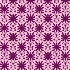 Flat Elegant decorative floral pattern vector design. Colorful floral pattern suitable for background, texture, fabric, wrapping, textile, clothing, print or others.