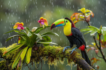 toucan in the jungle