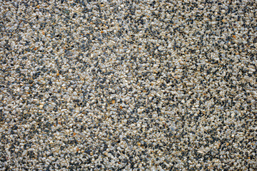 Background surface of black and white terrazzo floor, stone wall abstract